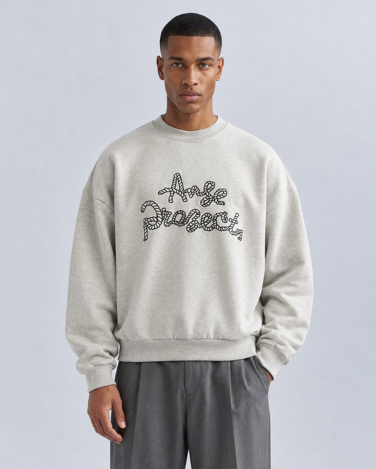 Rope Sweater Grey