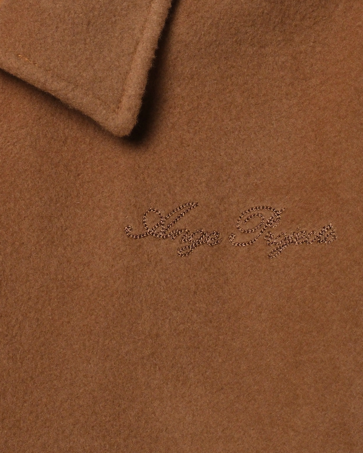 Boiled wool jacket bourbon