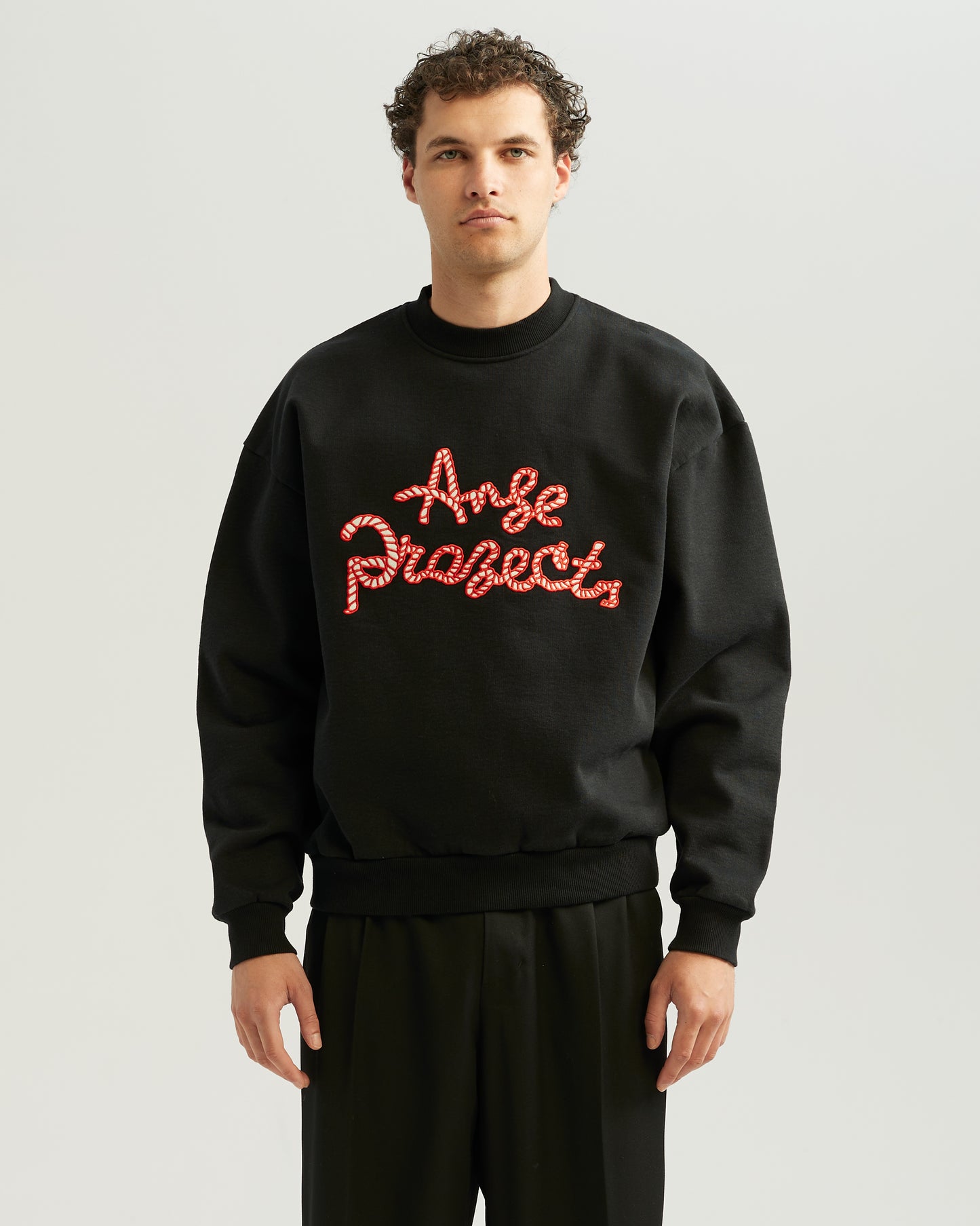 Rope Sweater Black