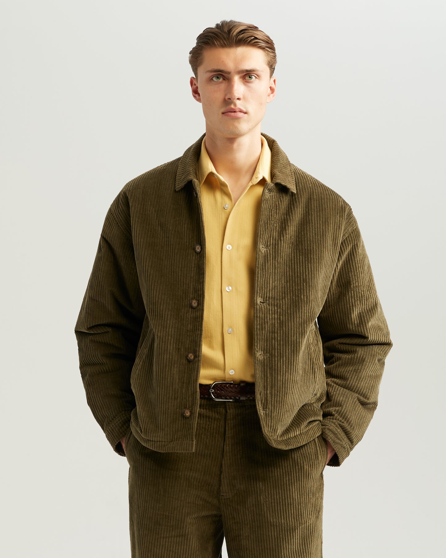 Padded Corduroy Jacket