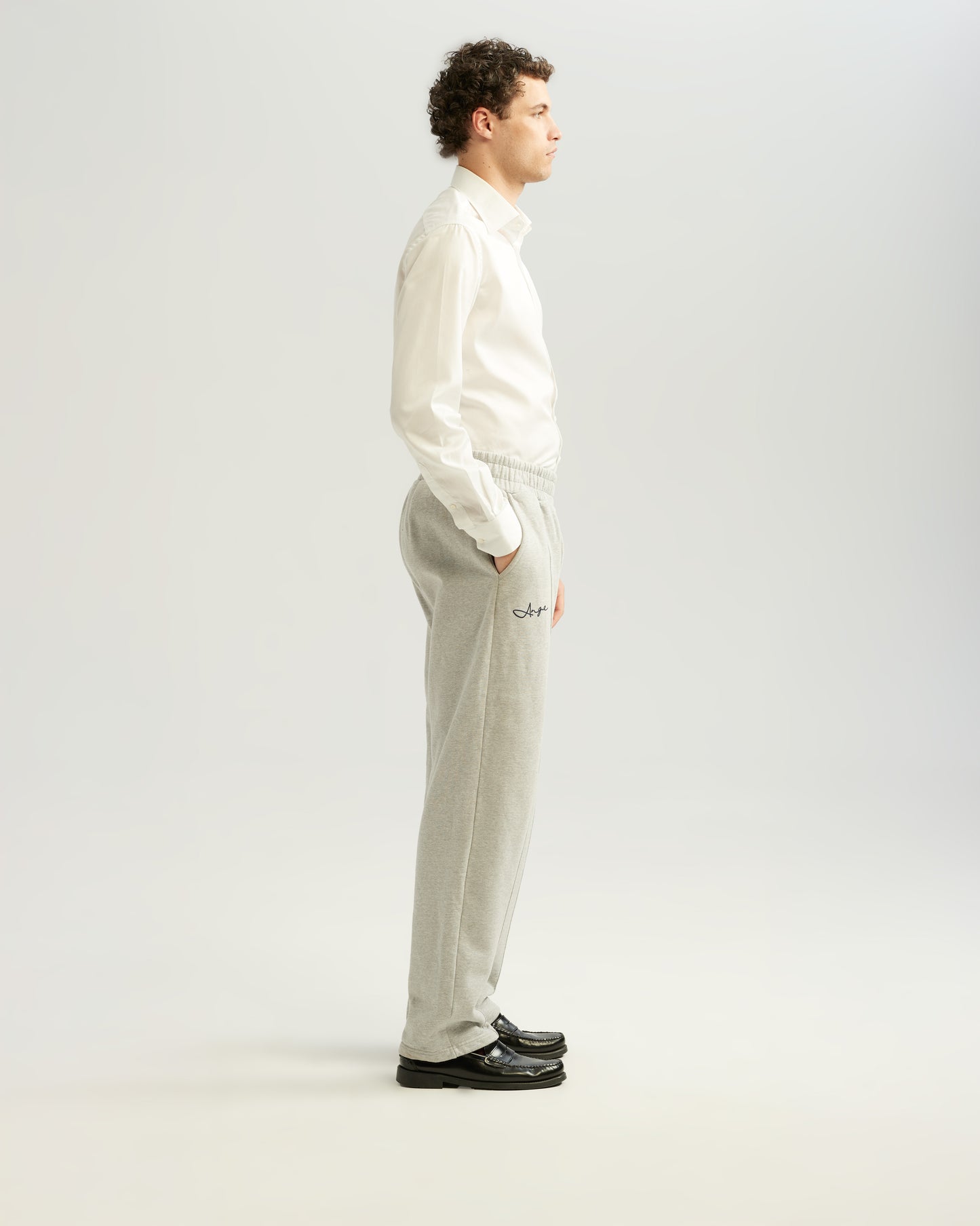 Pleated Sweatpants Grey