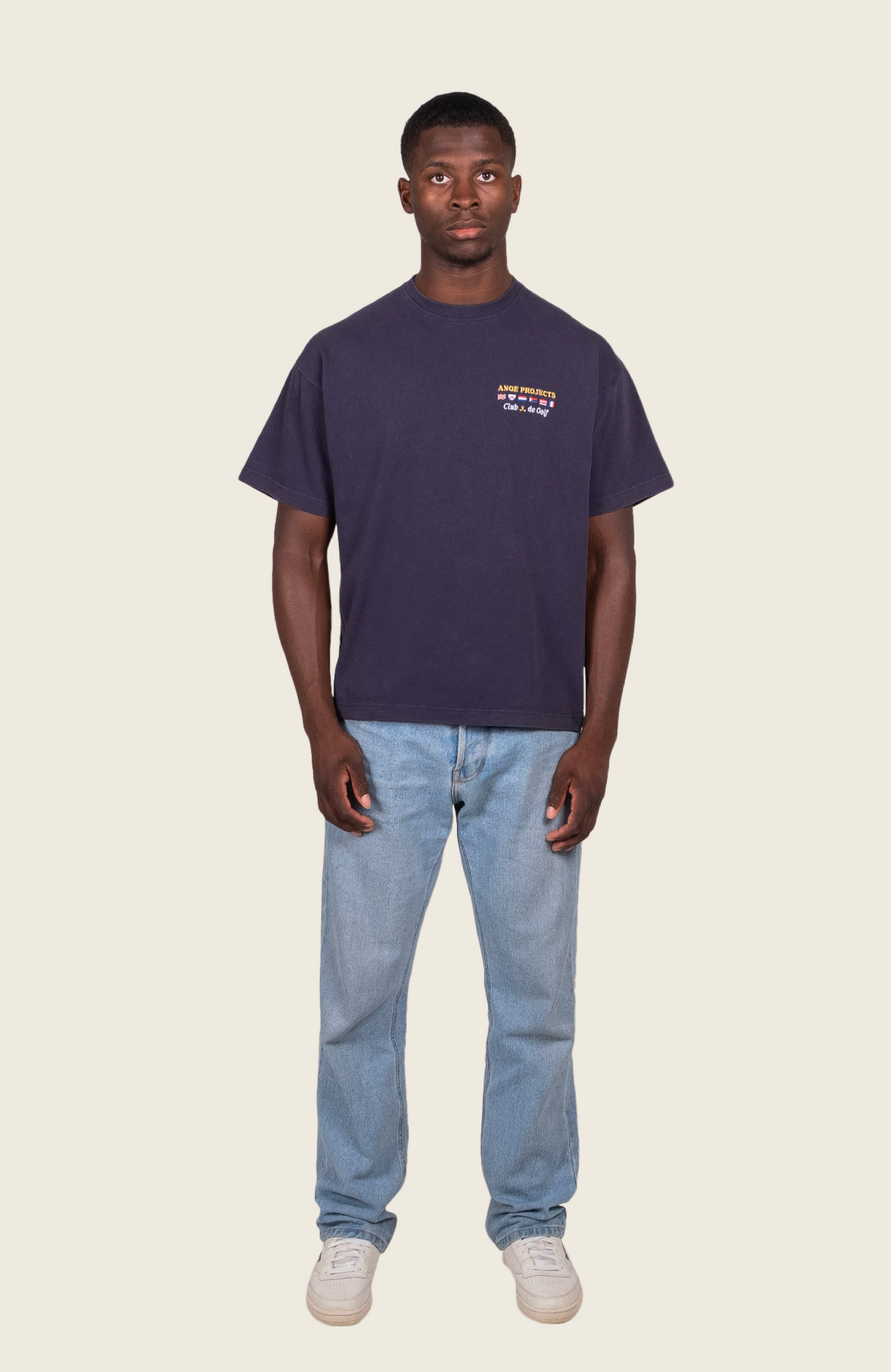 Club de Golf T-shirt Washed Navy Blue