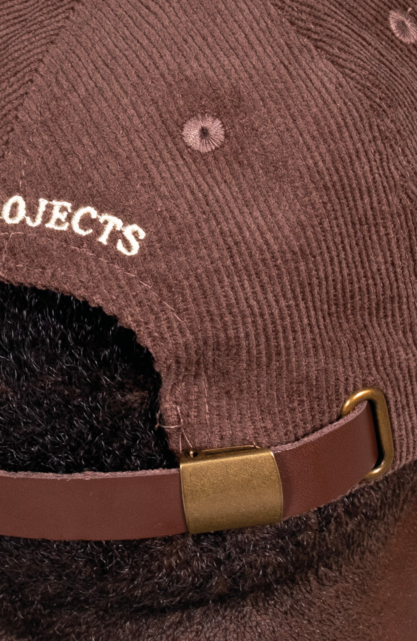 The ANGE Club Corduroy Cap Brown