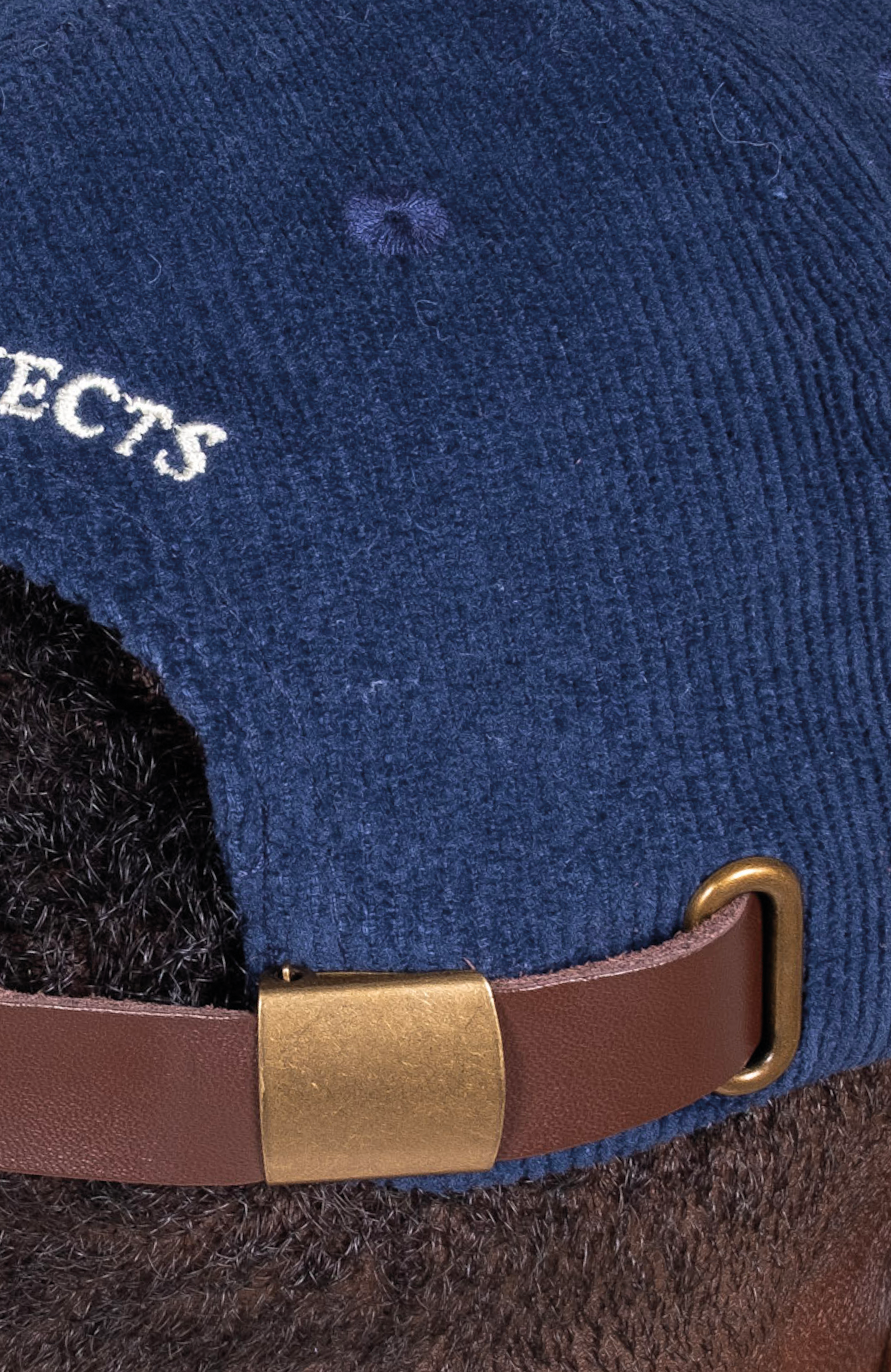 The ANGE Club Corduroy Cap Navy