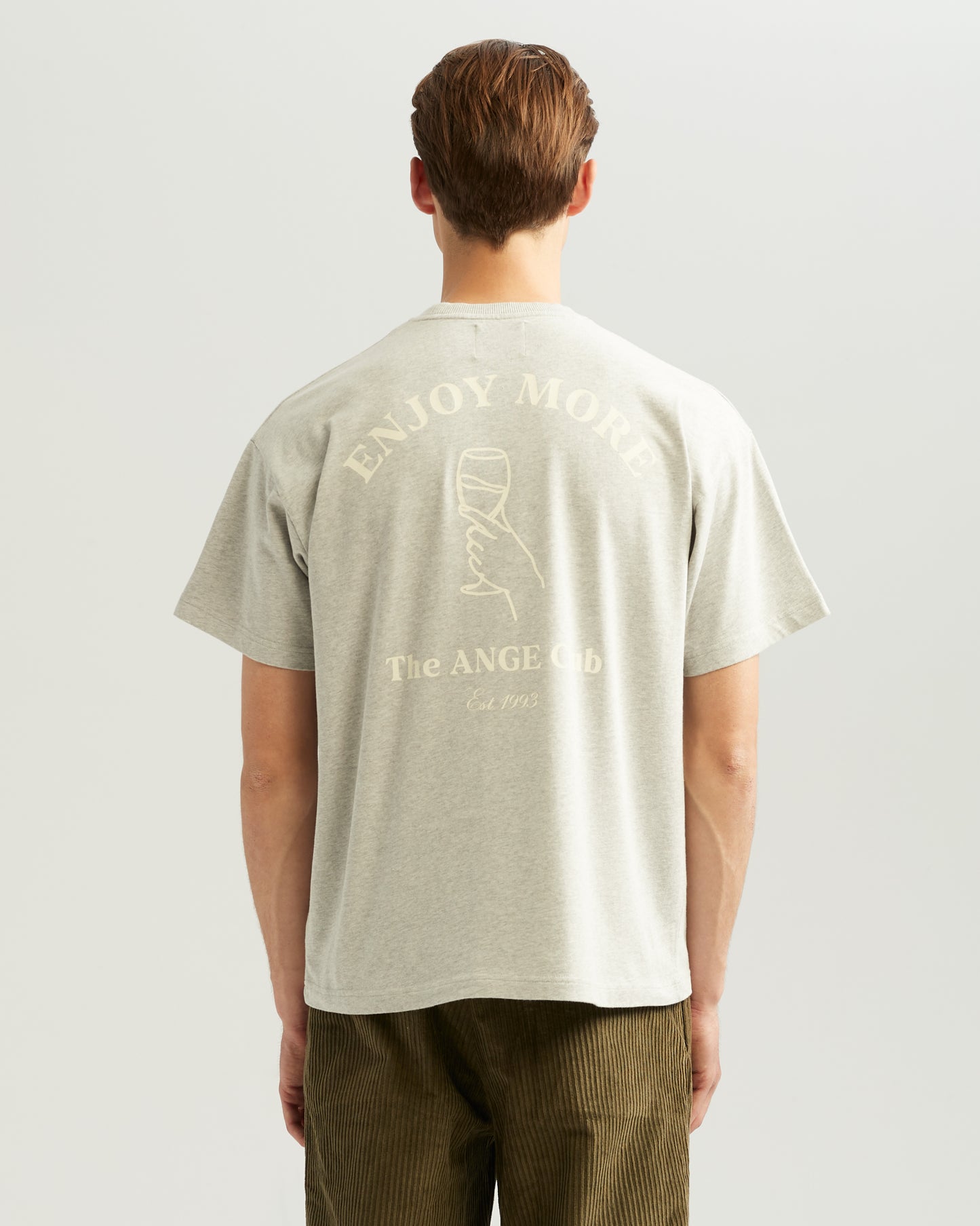 Enjoy More Tee Grey