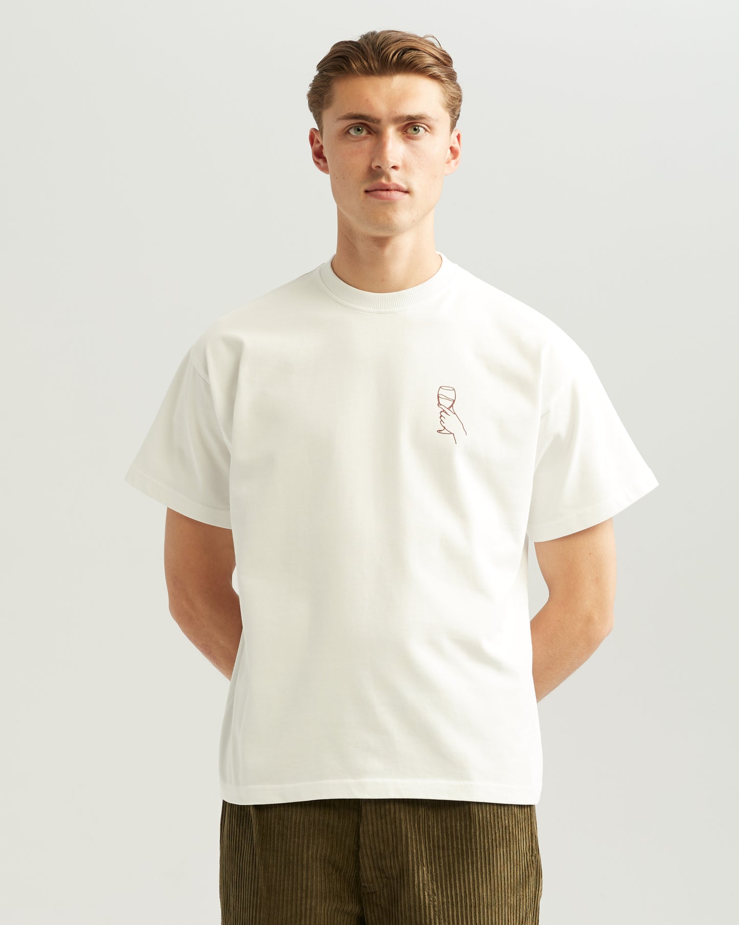 Enjoy More Tee White