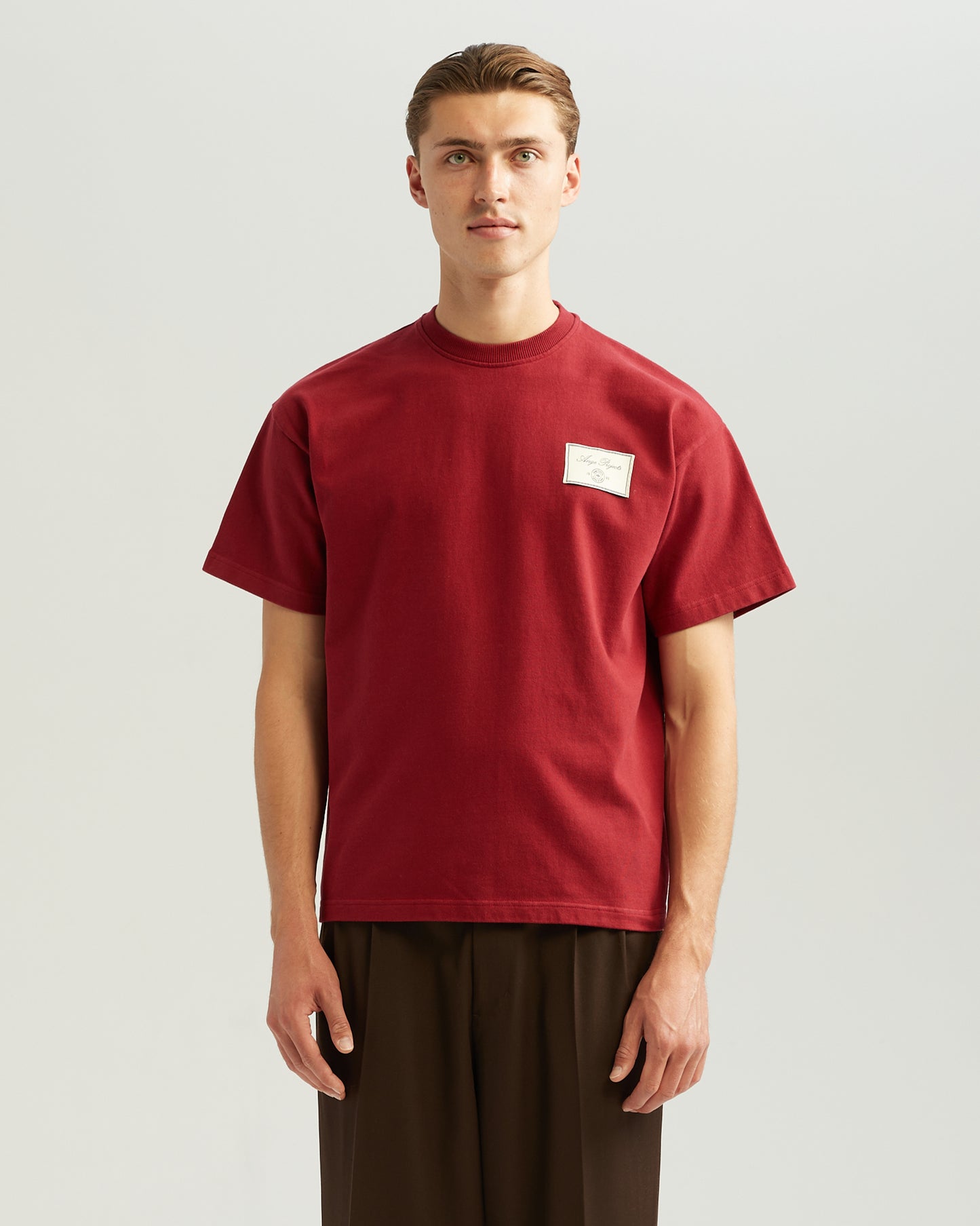 Label Tee Red