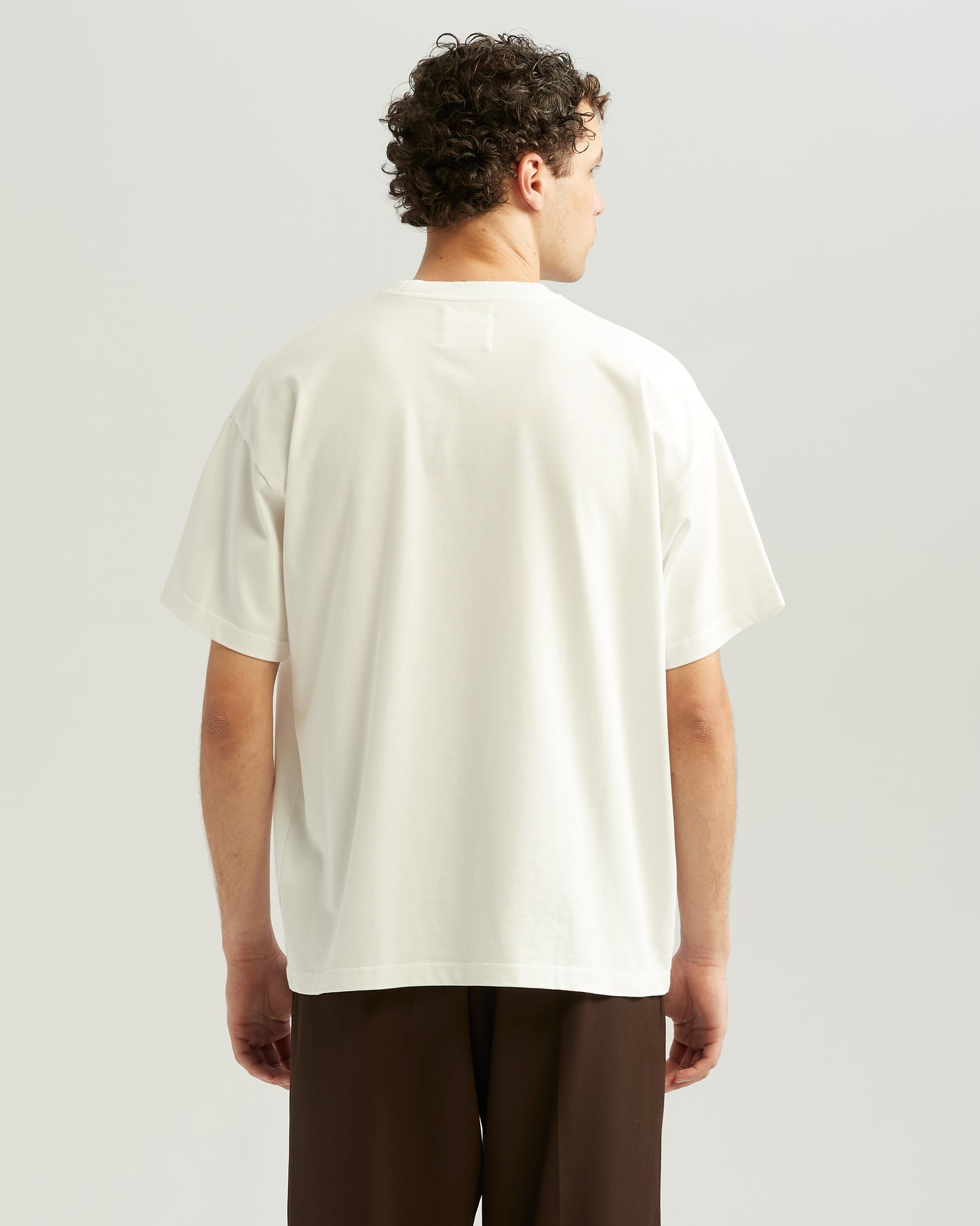 Logo Tee White