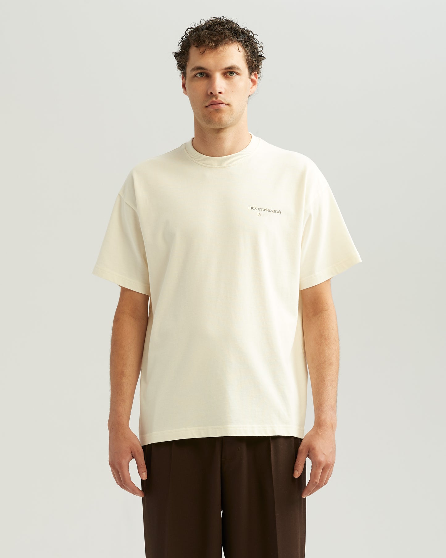 Travel Essentials Tee Off White