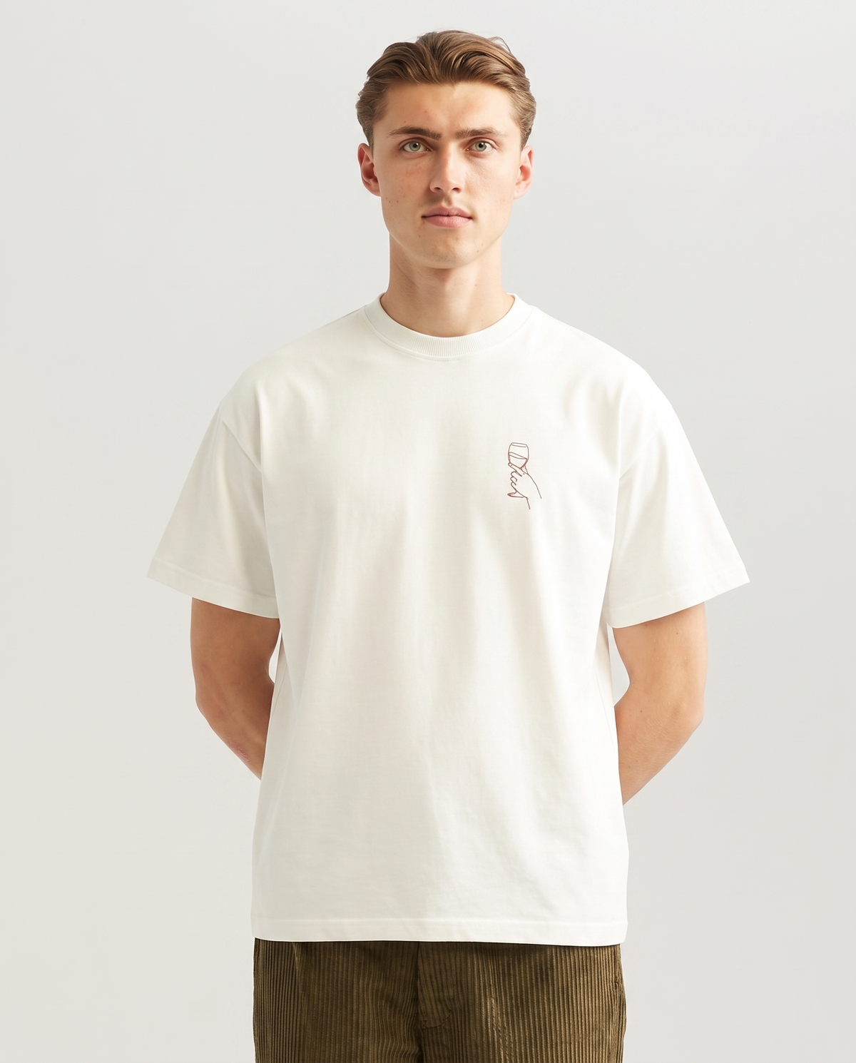 Enjoy More Tee White