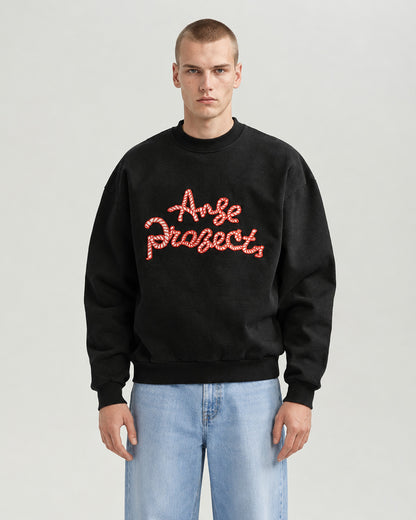 Rope Sweater Black