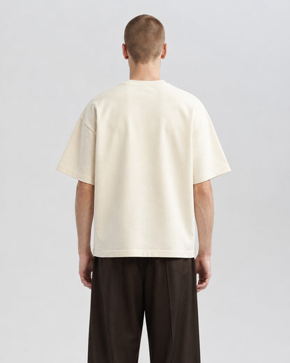 Label Tee Off White