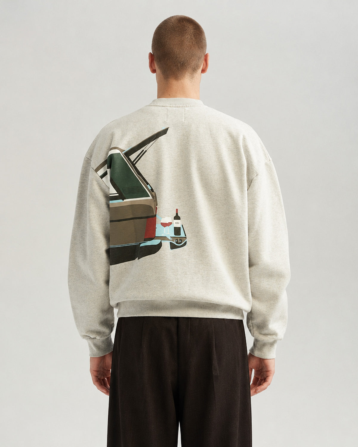 Winedrive Sweater Grey