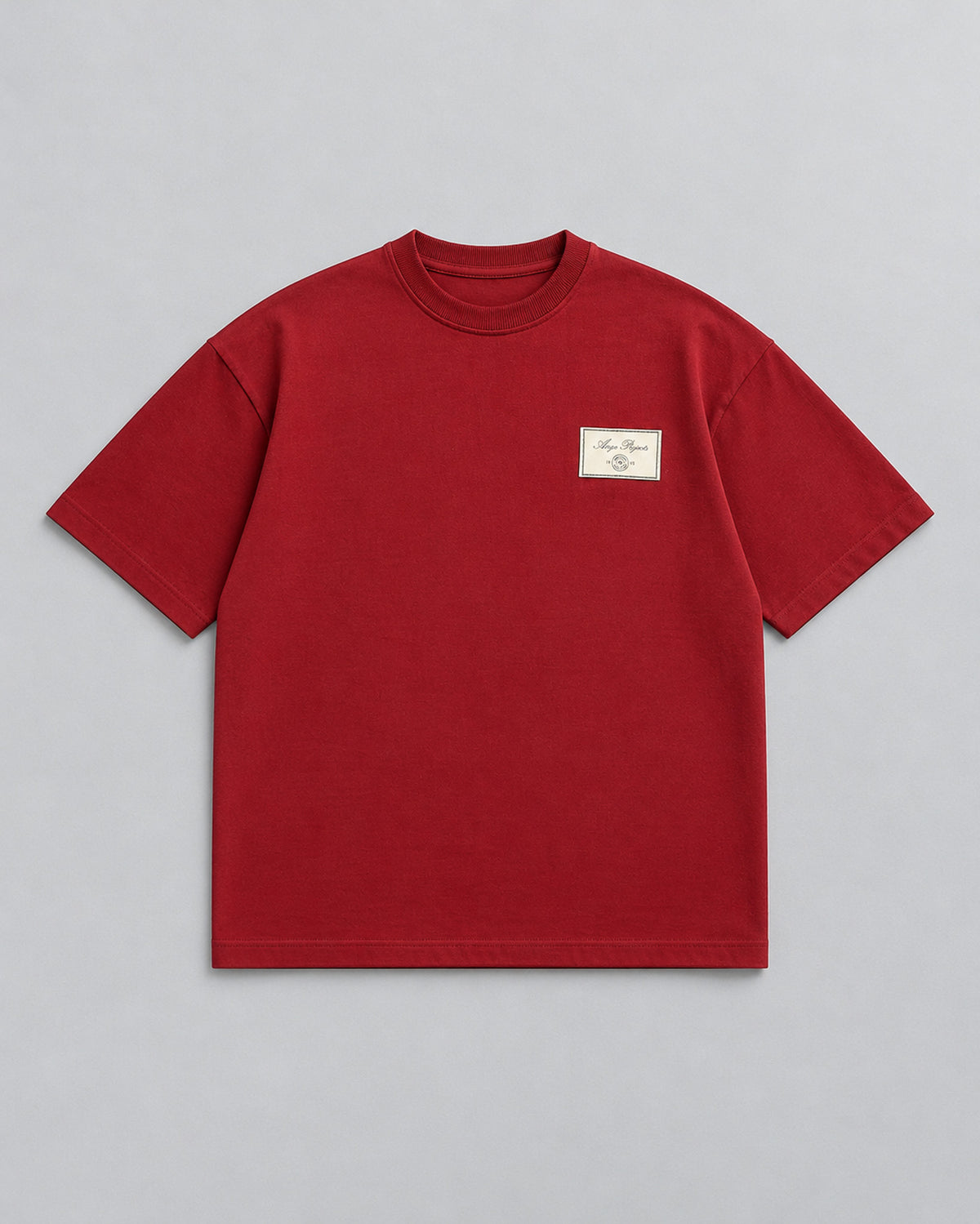Label Tee Red