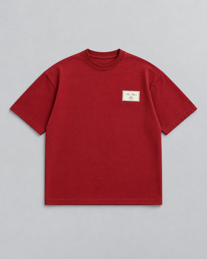 Label Tee Red