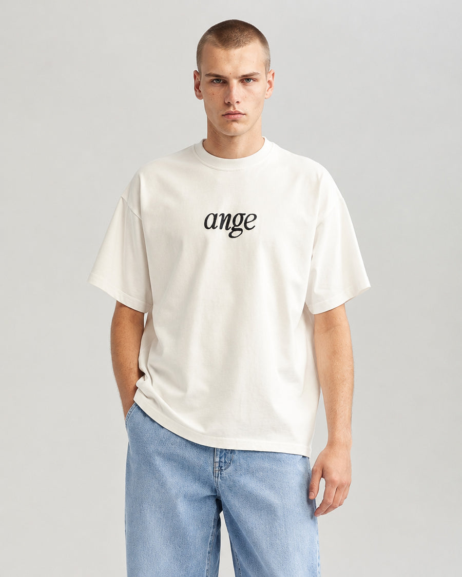 Logo Tee White