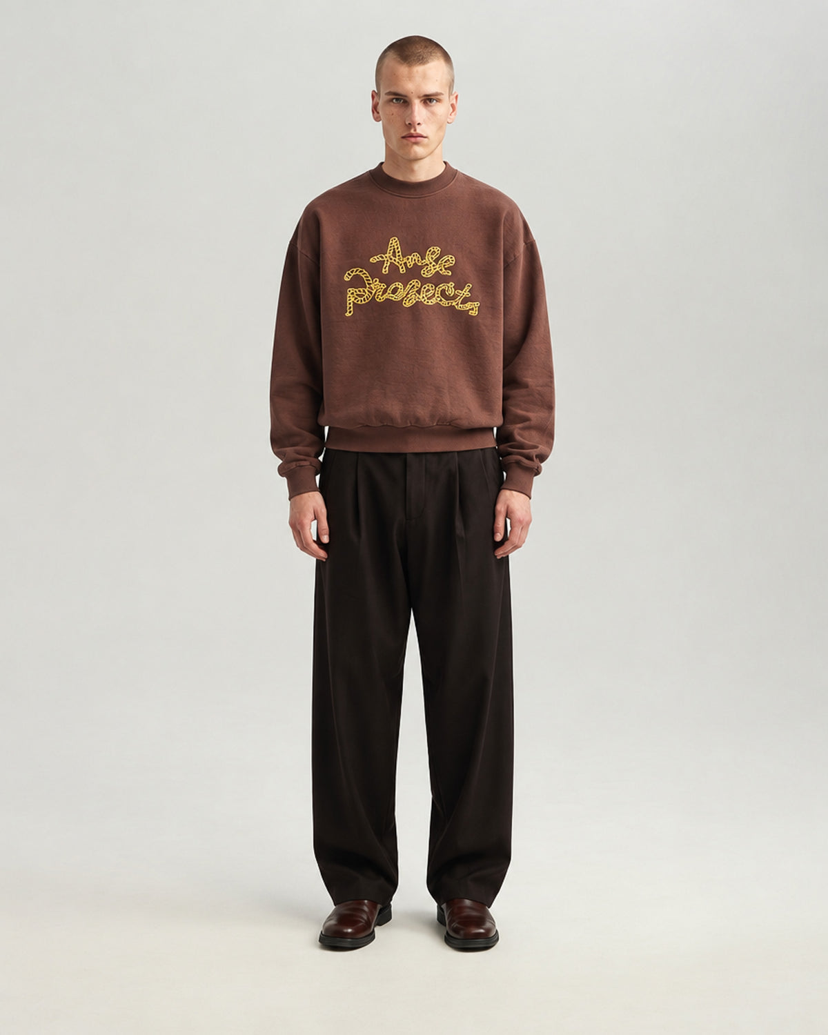 Rope Sweater Brown