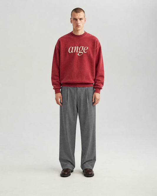Logo Sweater Red