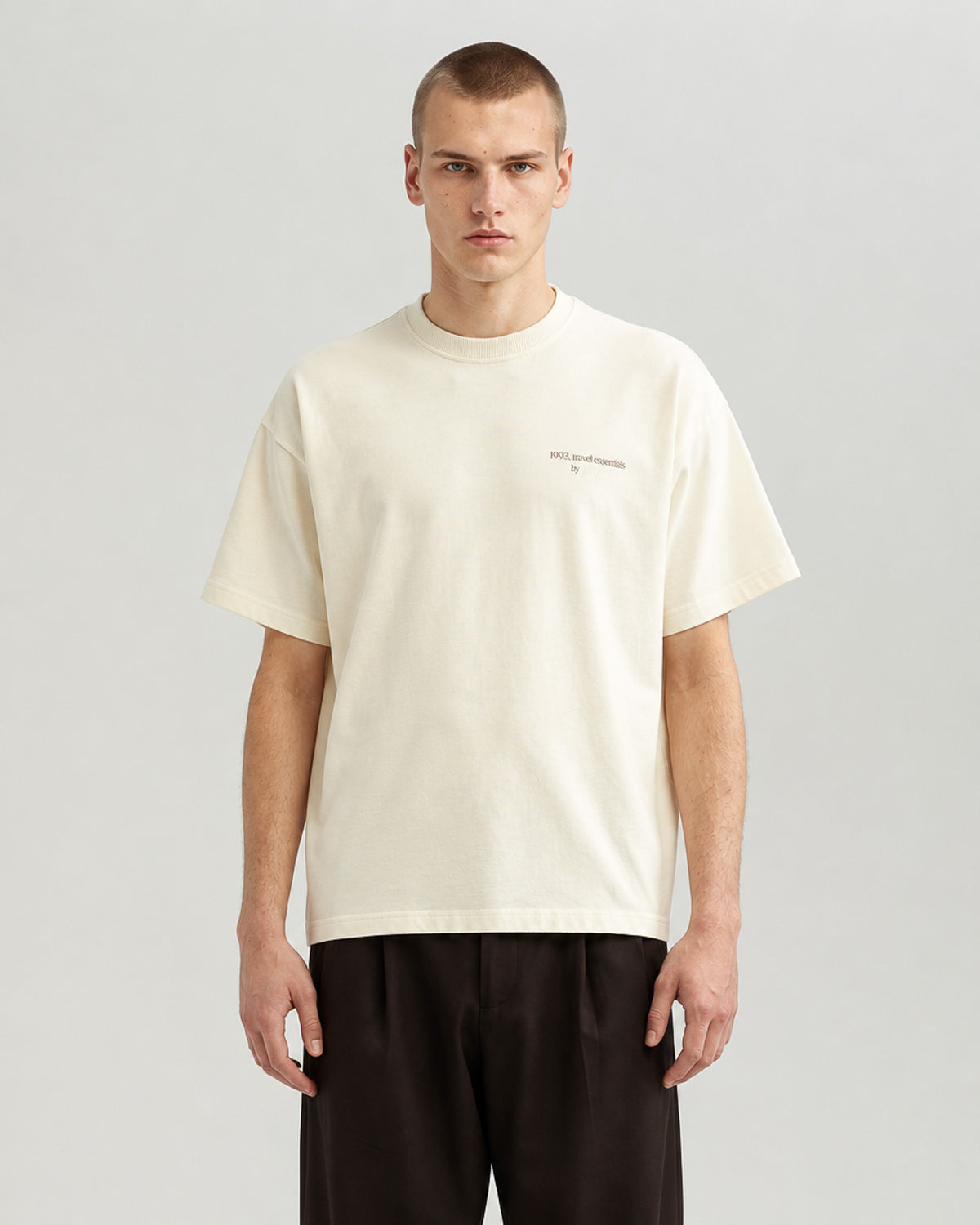 Travel Essentials Tee Off White