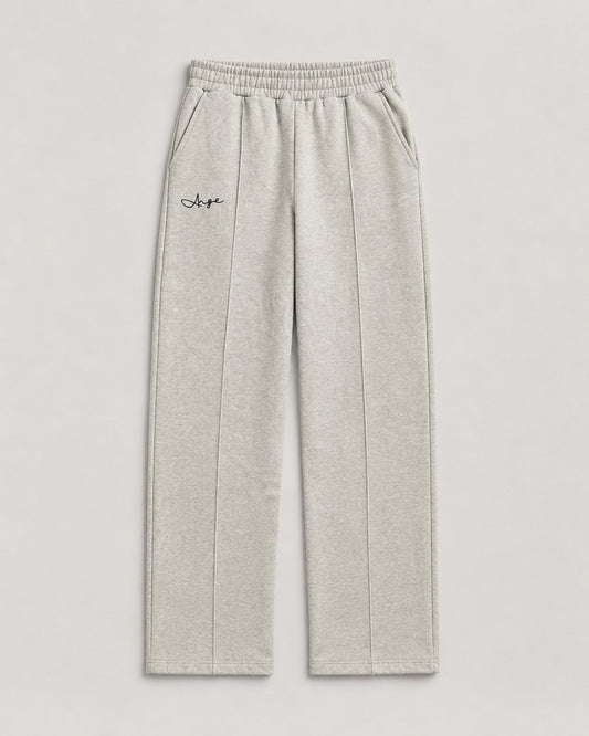 Pleated Sweatpants Grey