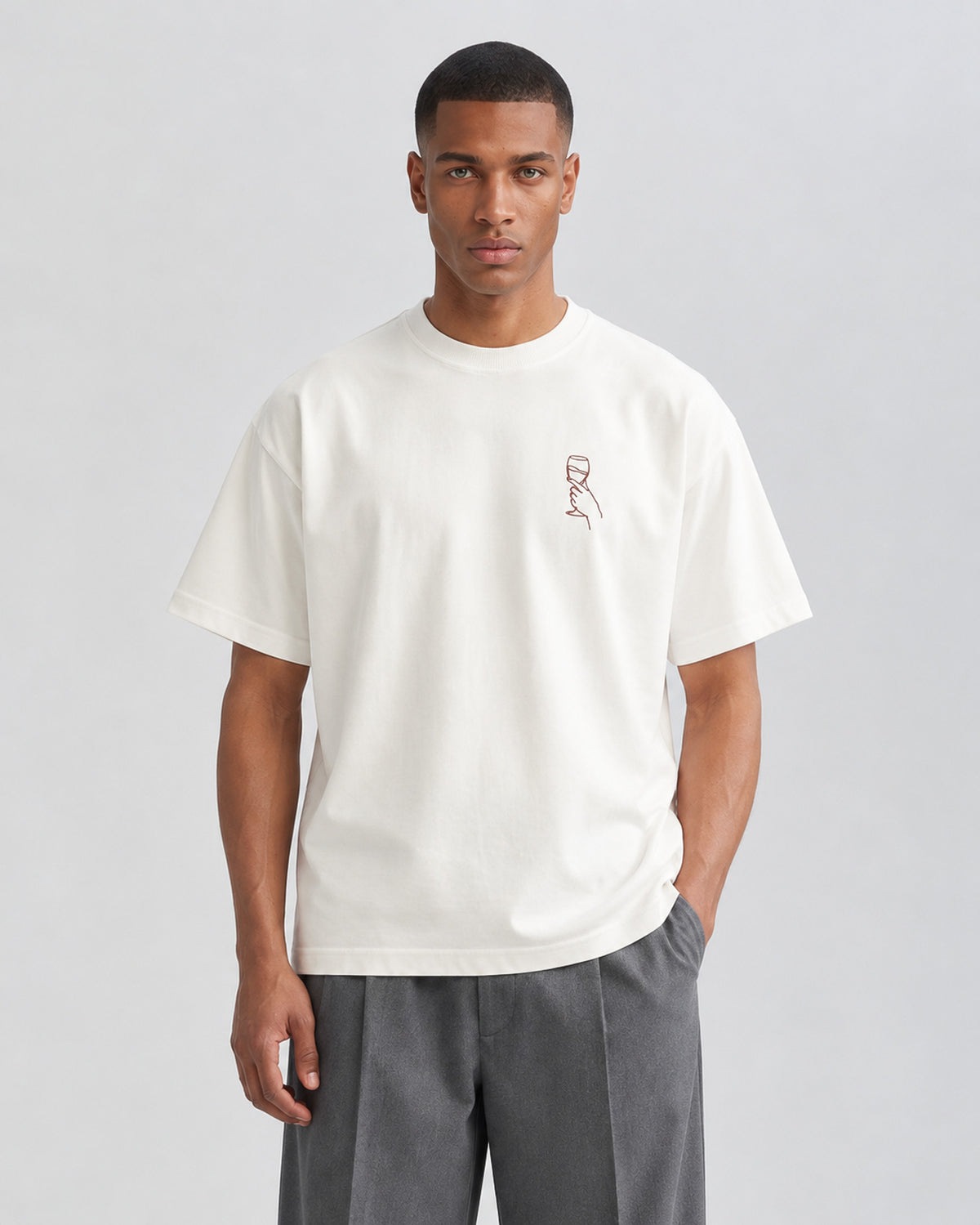Enjoy More Tee White