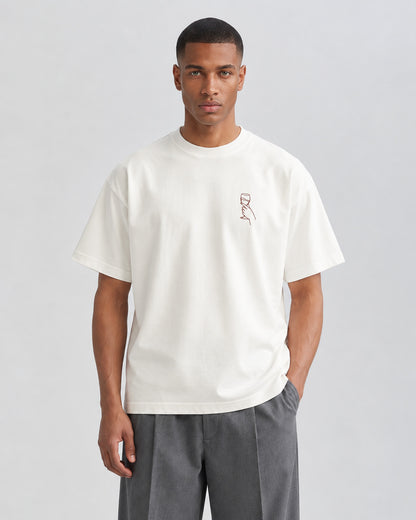 Enjoy More Tee White