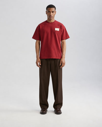 Label Tee Red