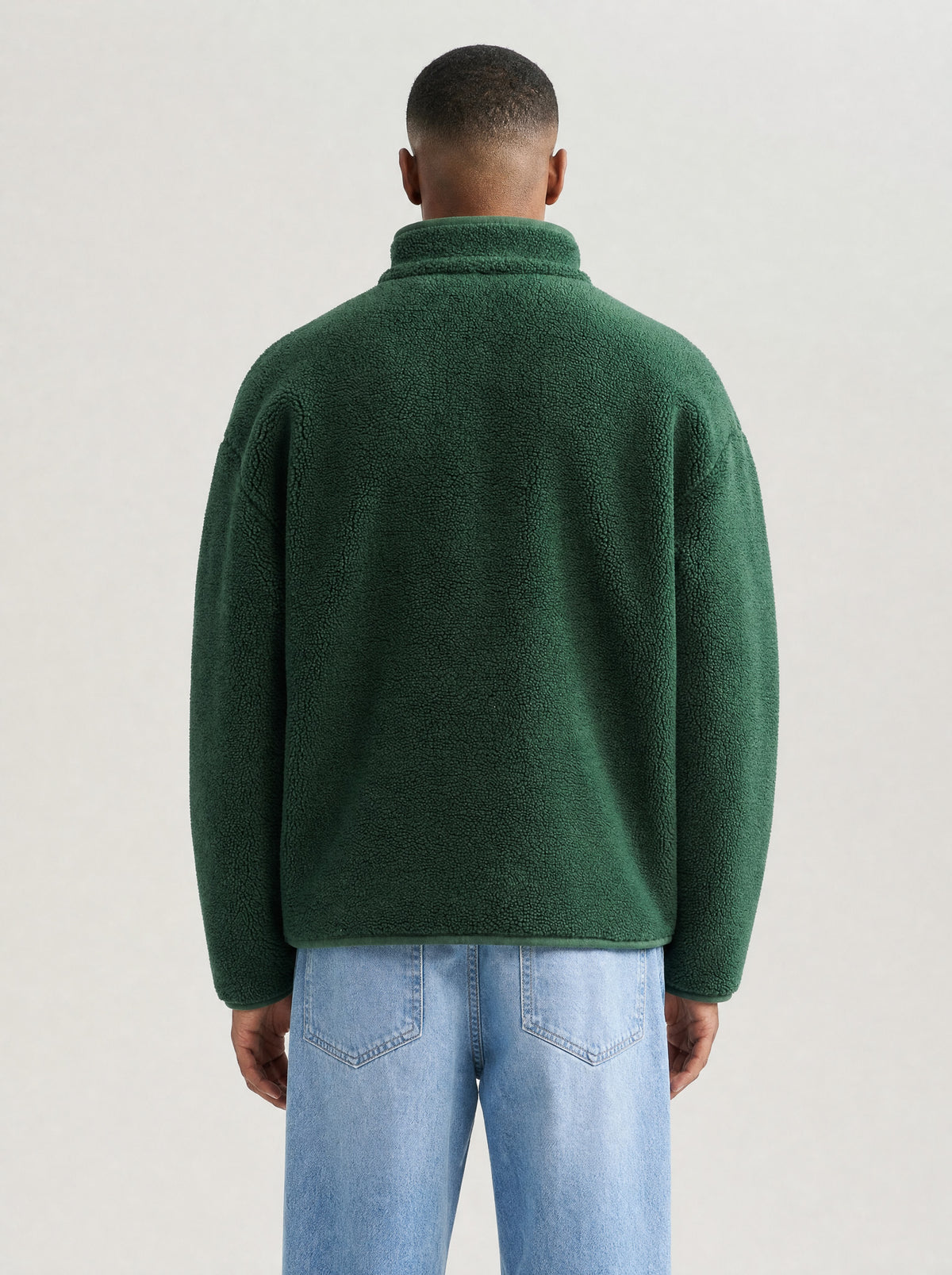 Fleece Half-Zip Green