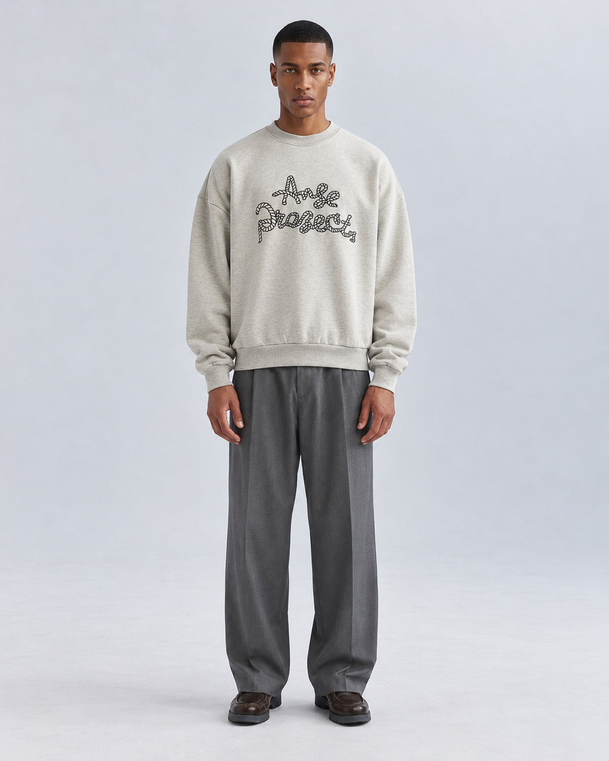Rope Sweater Grey