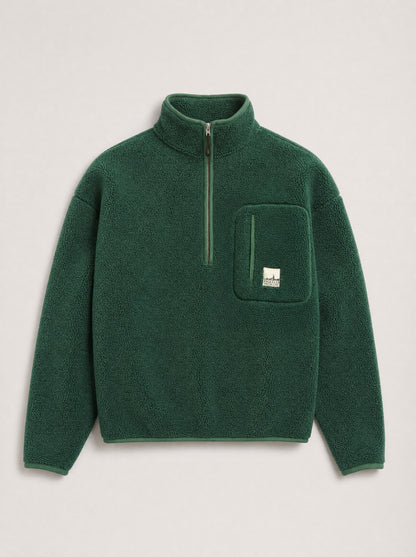 Fleece Half-Zip Green