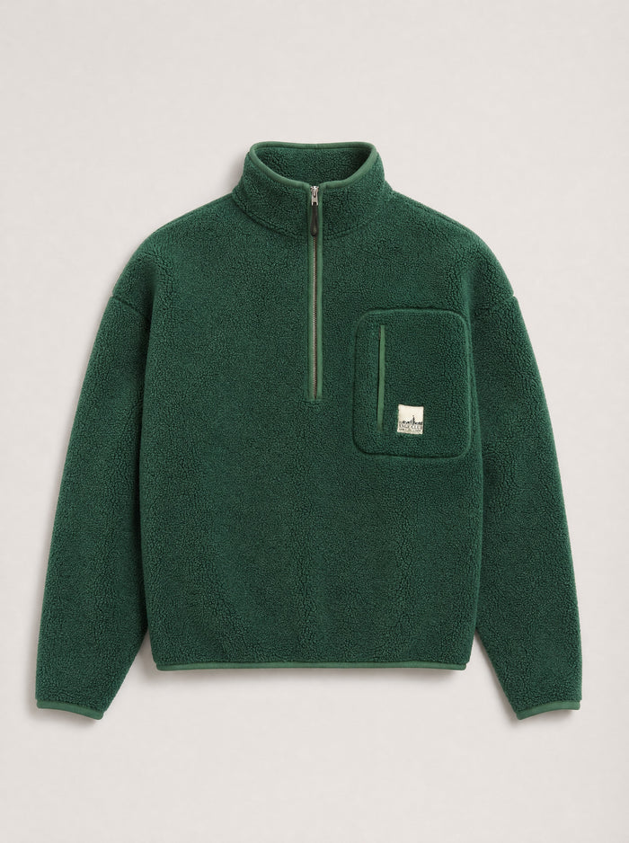 Fleece Half-Zip Green