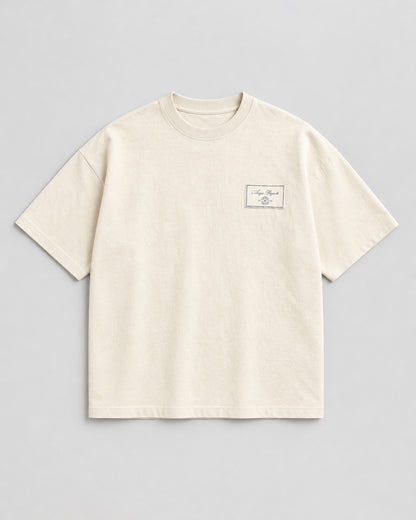 Label Tee Off White