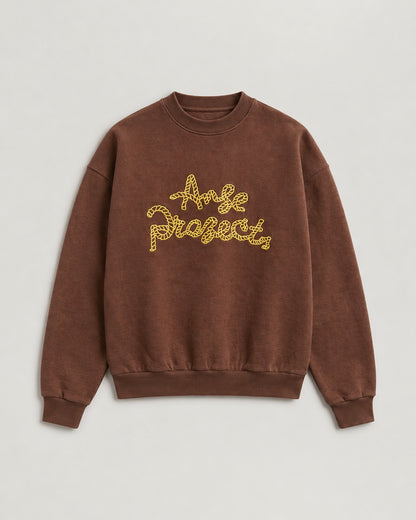 Rope Sweater Brown