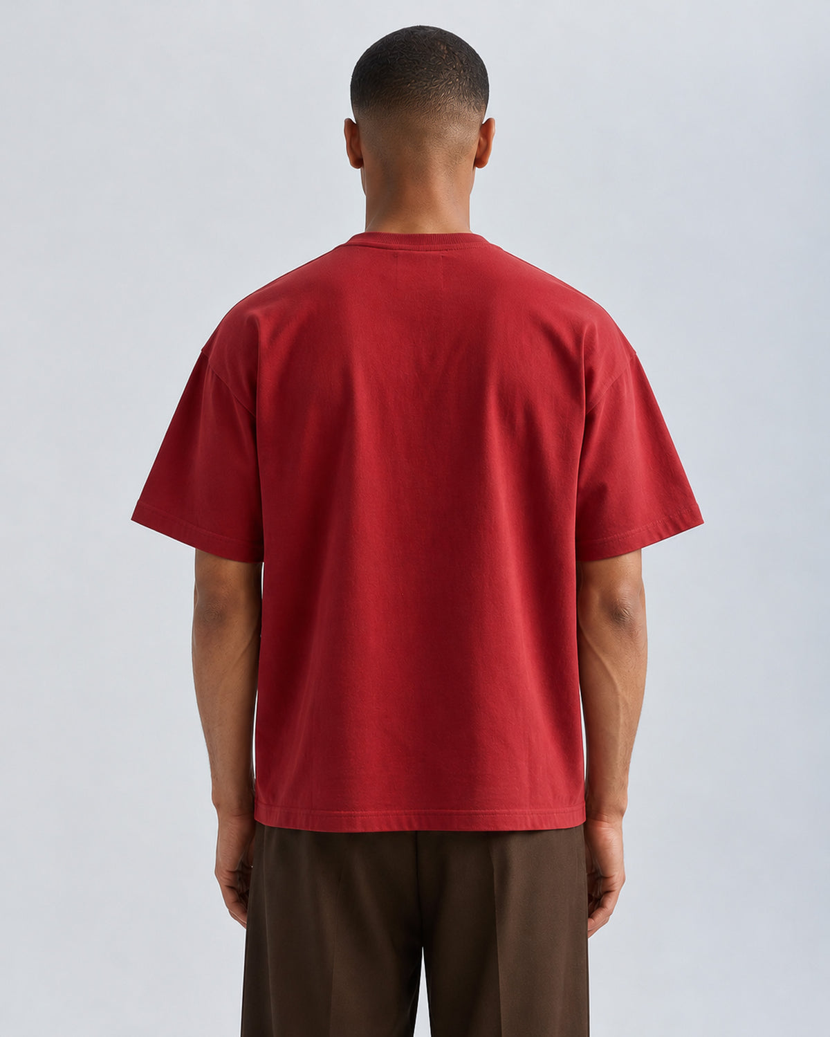 Label Tee Red