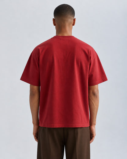 Label Tee Red