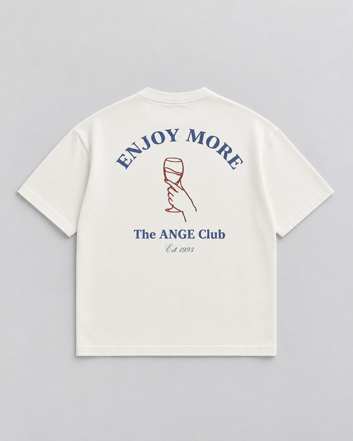 Enjoy More Tee White