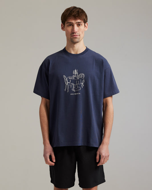 Bistro t-shirt navy