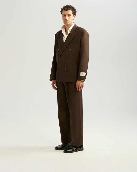 Coming soon | Double Breasted Blazer Brown