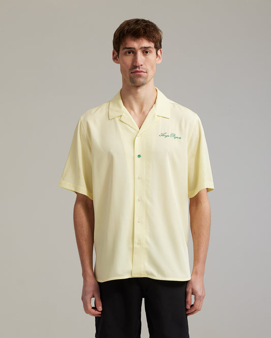 Enjoy more bowling shirt yellow