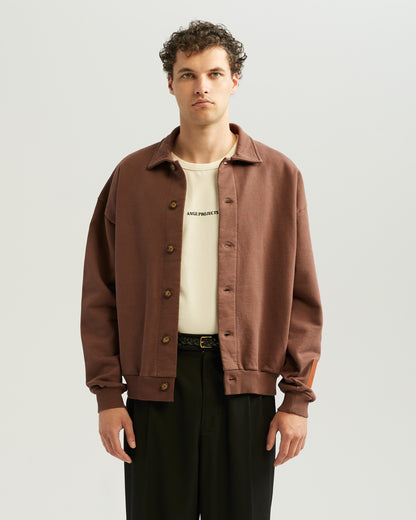 Button Up Vest Brown