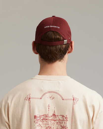 GOW script cap bordeaux