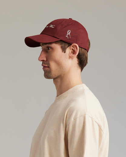 GOW script cap bordeaux