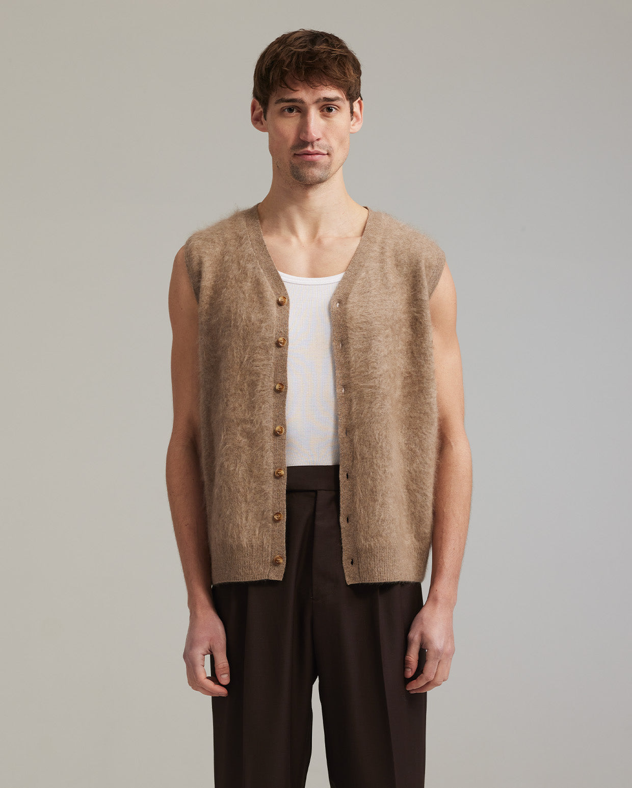 Cashmere gilet
