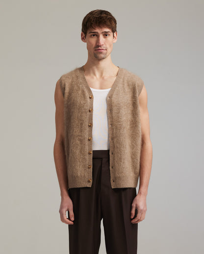 Cashmere gilet