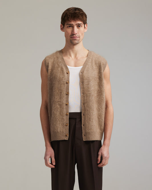 Cashmere gilet