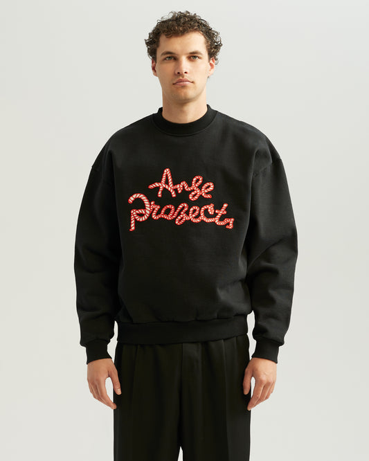 Rope Sweater Black