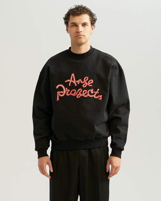 Rope Sweater Black