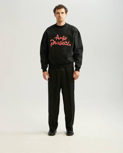 Rope Sweater Black