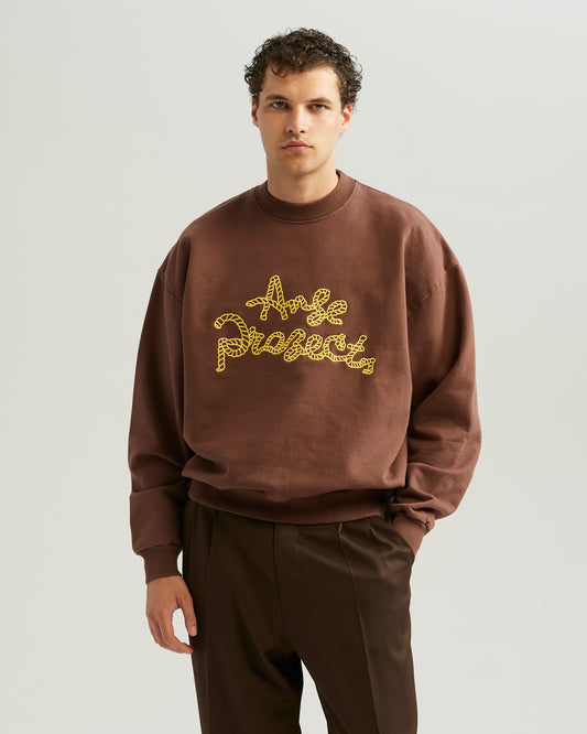 Rope Sweater Brown