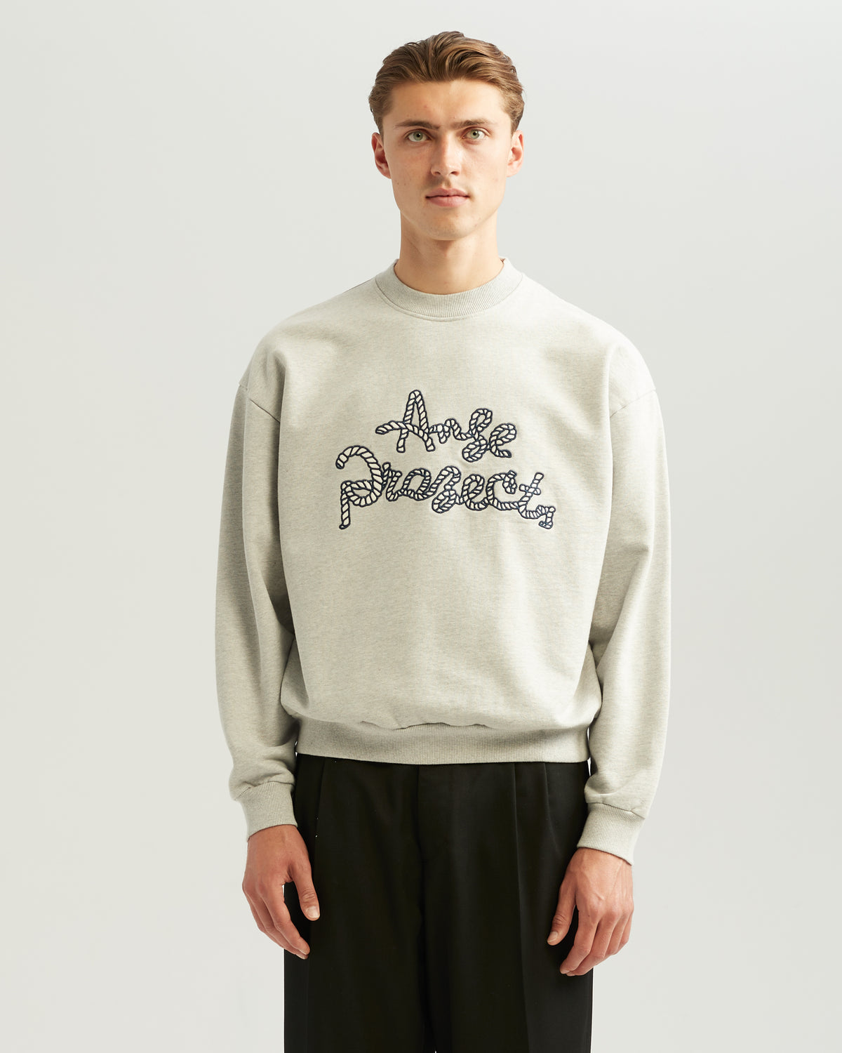 Rope Sweater Grey